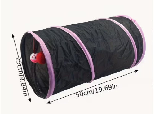 Short Tunnel Black & Pink – One Stop Bunny Shop