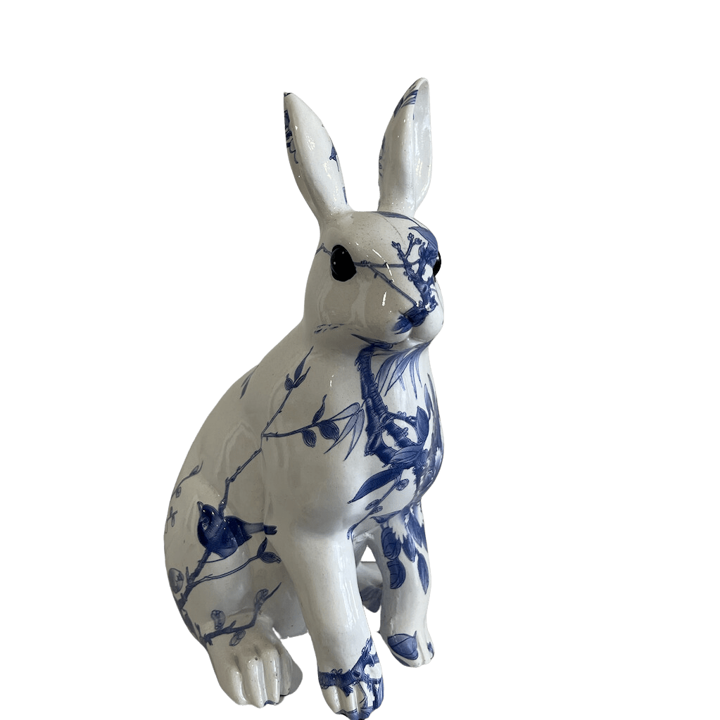 Fine China Pattern Standing Rabbit Animal Lover Gift NZ – One Stop ...