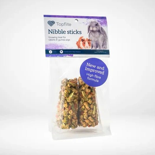 Rabbit & Guinea Pig Nibble Sticks Twin pack - One Stop Bunny Shop