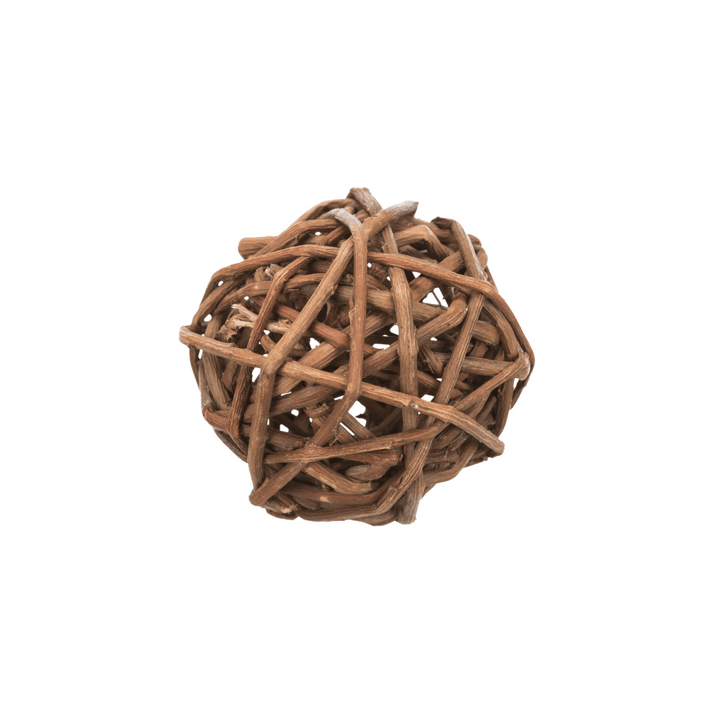Trixie Wicker Ball 10cm - One Stop Bunny Shop