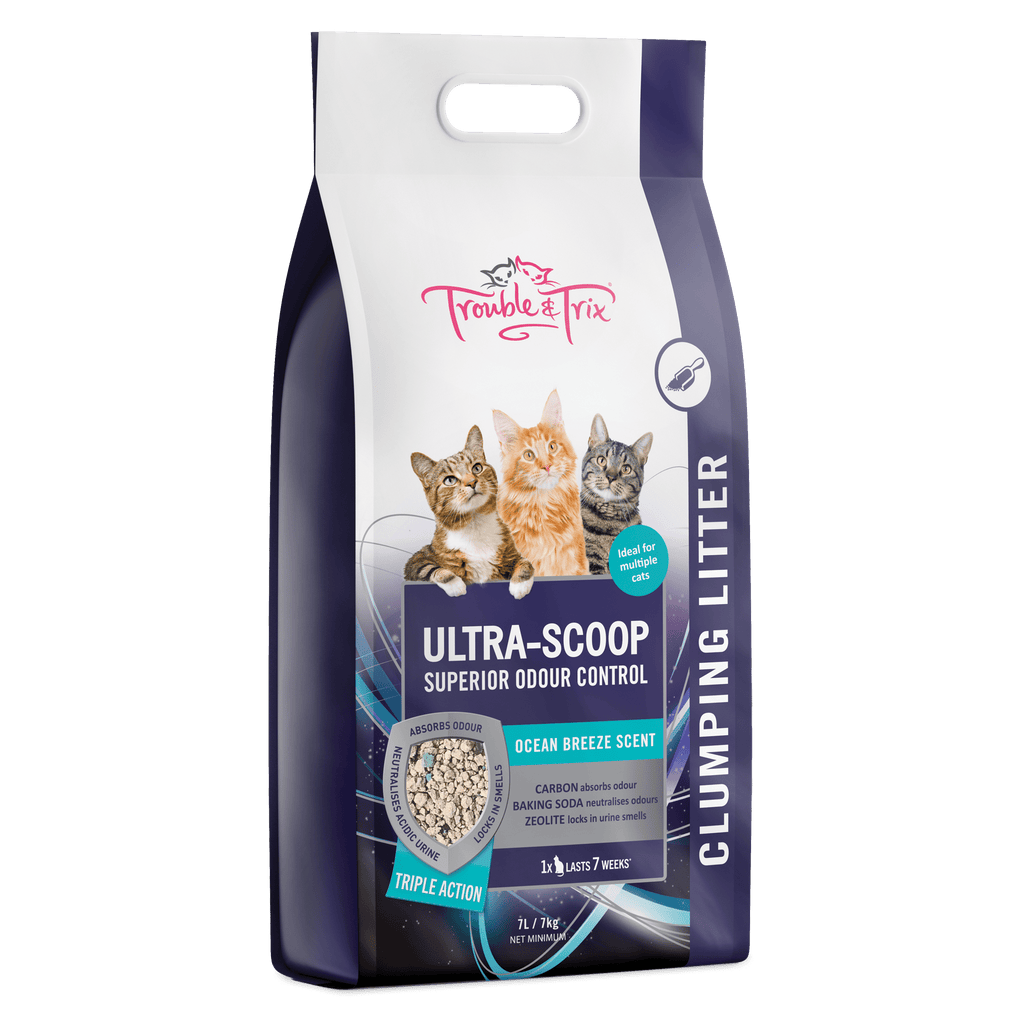 Trouble & Trix Ultra Scoop Cat Litter 7L – One Stop Bunny Shop