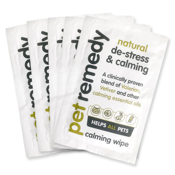 Pet Remedy Natural Calming Wipes