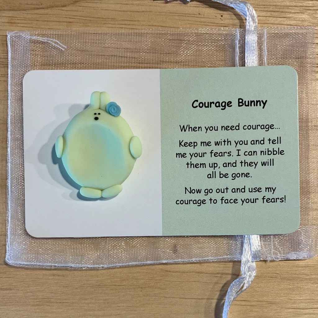 Courage Bunny - Worry Stone