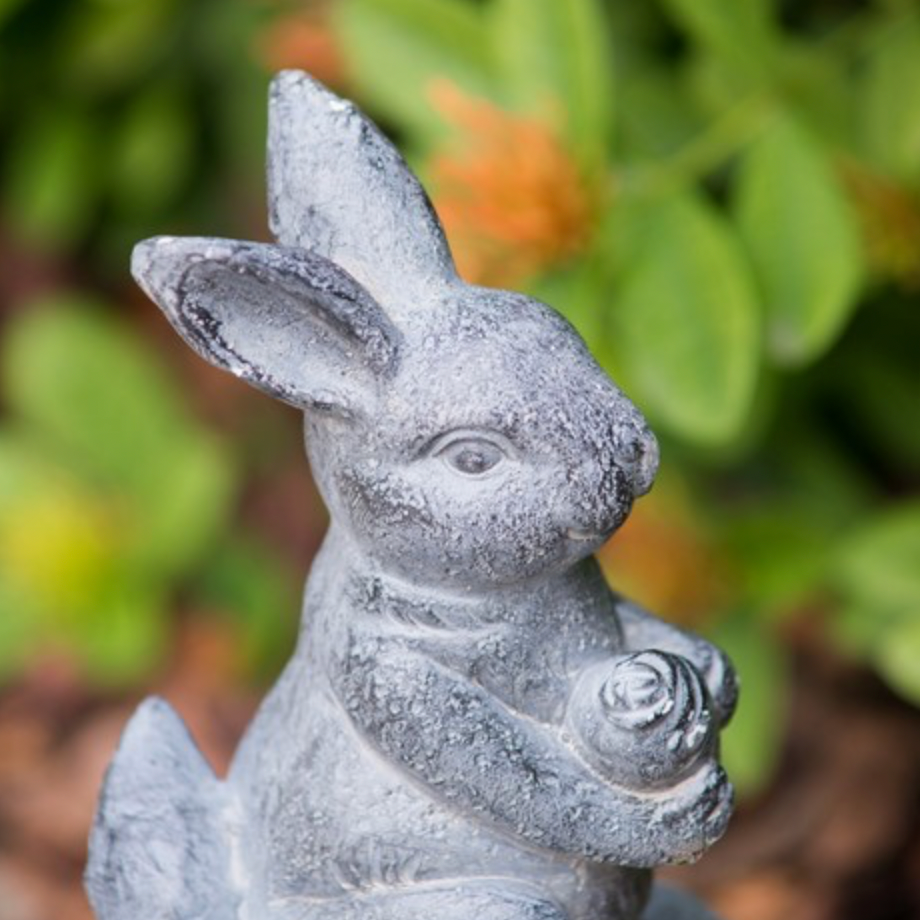 Rabbit Family Statue